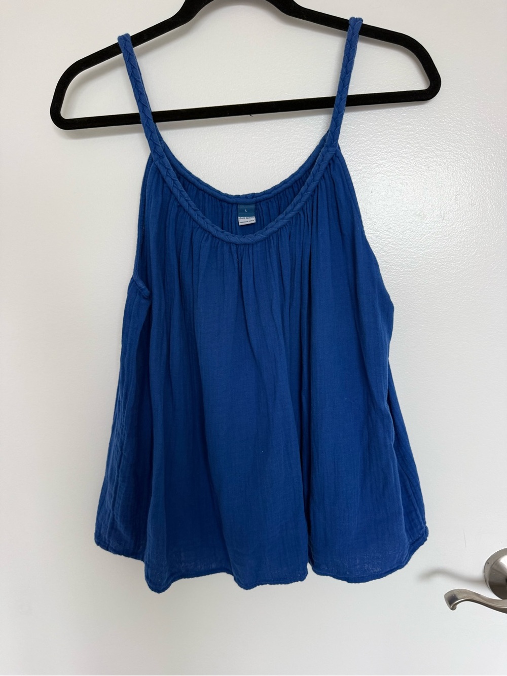 Old Navy Royal Blue Braided-Strap Camisole